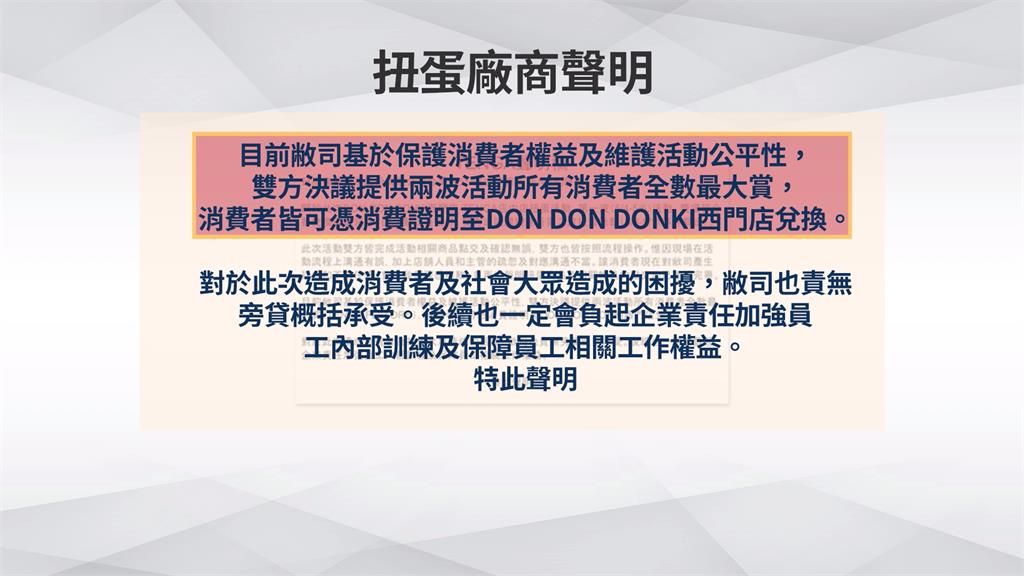 真的很玄！唐吉訶德扭蛋機爆「藏籤」　廠商：所有參與者全送最大賞
