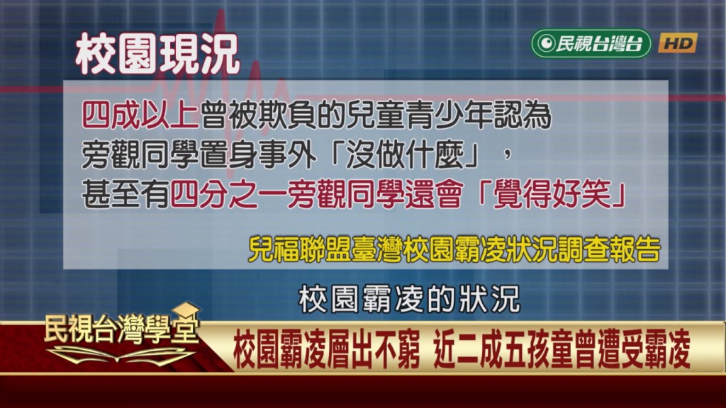 霸凌後遺症揮之不去？關注孩子人格健康擺脫心中陰影