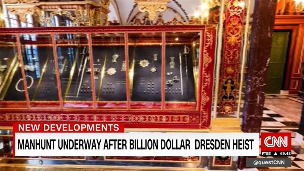二戰以來最大珠寶失竊！德國綠穹珍寶館損失340億台幣