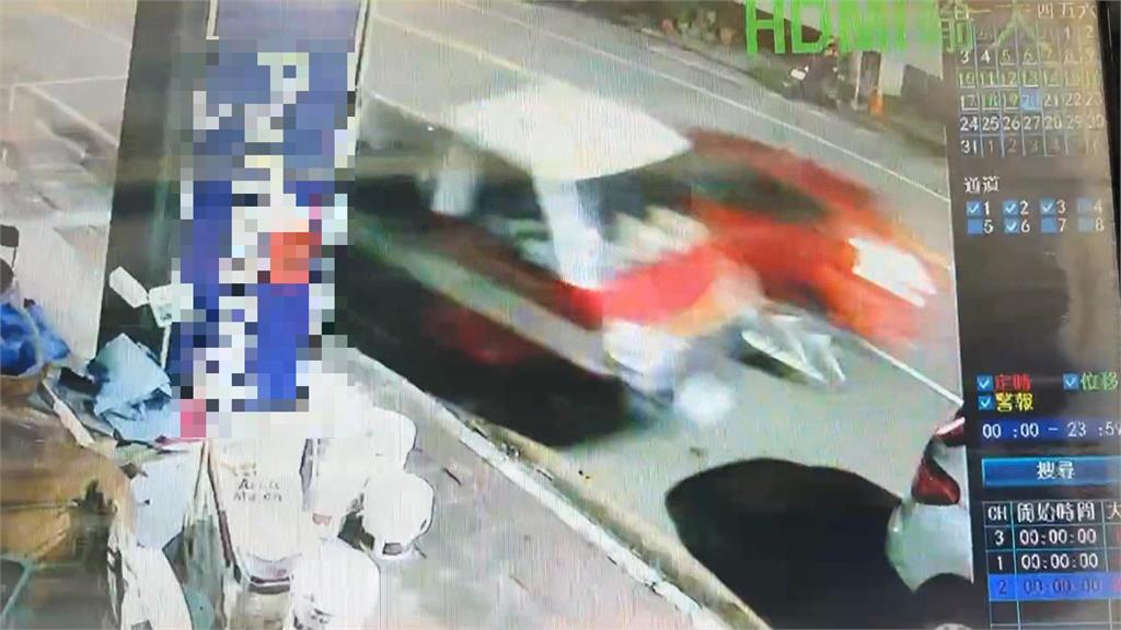 疑酒駕失控!女子衝撞路旁3汽機 一度不願下車、與警僵持半小時