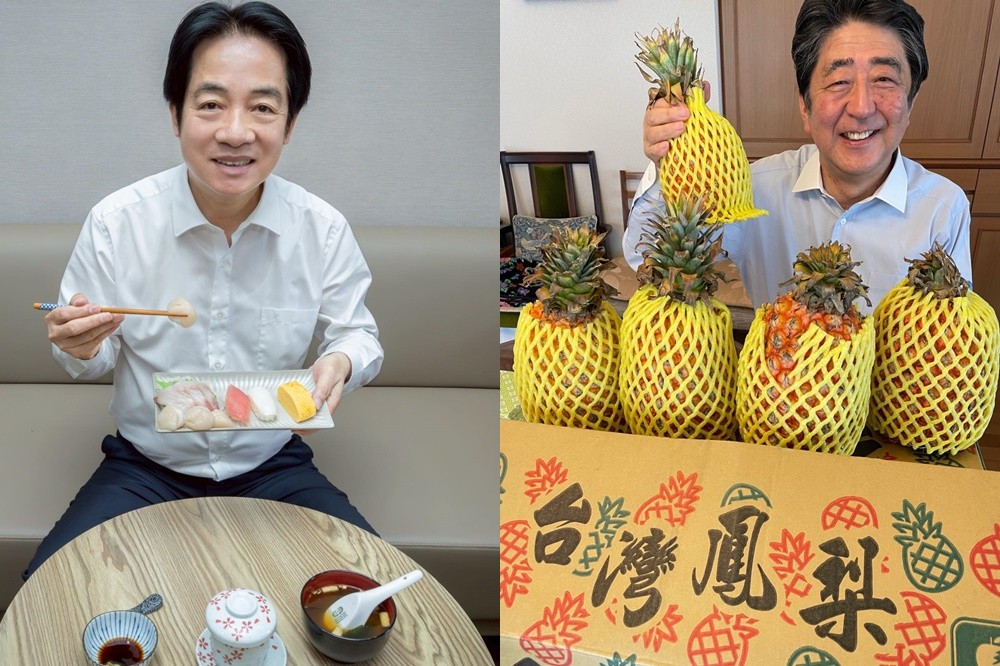 賴清德公開吃壽司掀日網熱議　日人：宛如安倍挺台鳳梨名場面再現