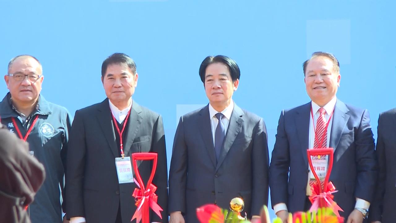 賴總統出席竹南大千醫院動工　點名鍾東錦學學徐耀昌