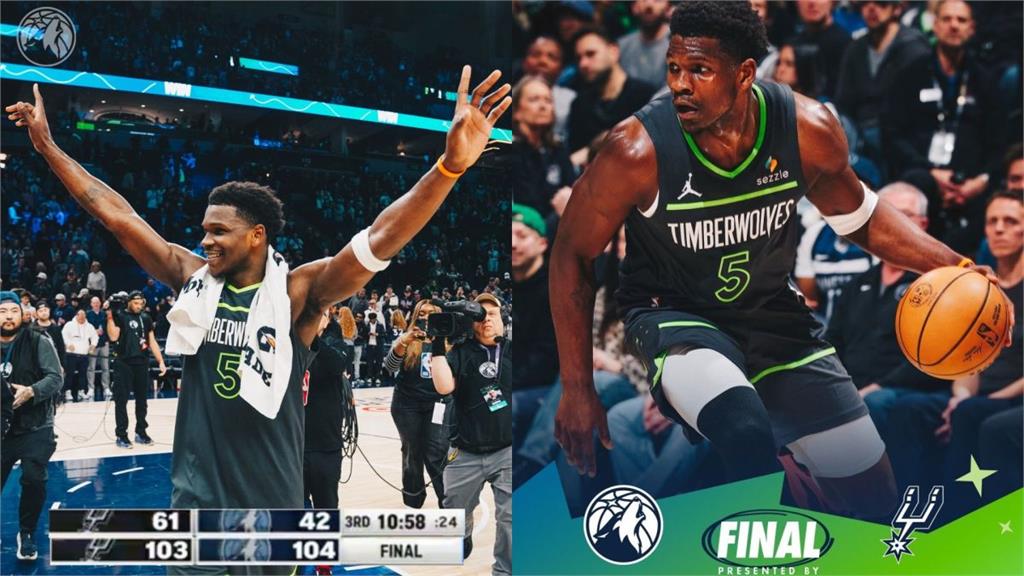 亞馬飆分無果！艾德華茲拋投逆轉　灰狼狂追19分拔刺奪勝