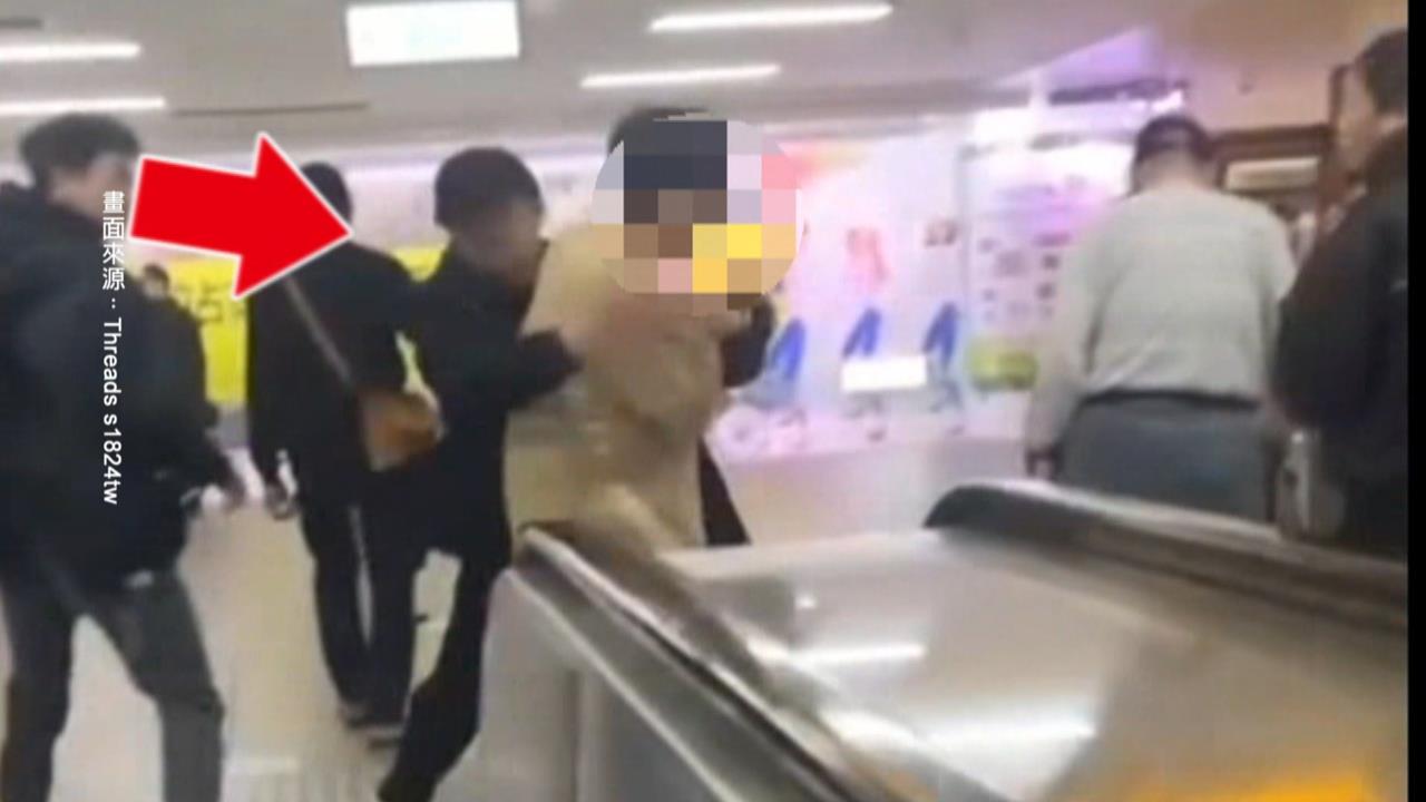 男大鬧北車喊「要去中山站」　　正義哥1秒抱住撂倒嫌犯