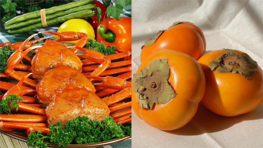 柿子+螃蟹一起吃下肚會中毒？營養師揭密「容易結塊」恐引發2症狀