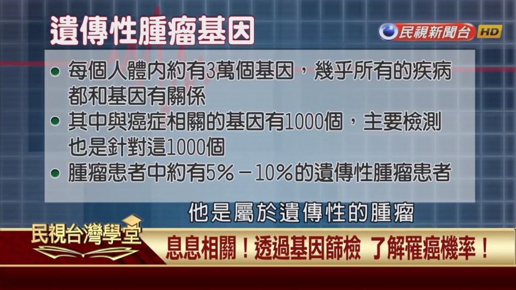 癌症與遺傳基因息息相關？家族有罹癌病史的要特別當心！