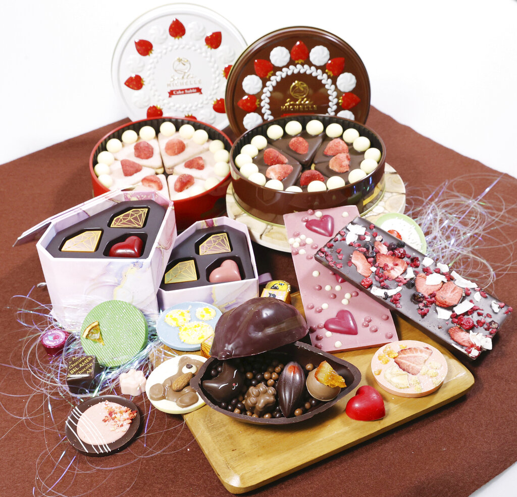 搶攻逾270億台幣西洋情人節商機　日本店家發揮創意推各色巧克力吸客