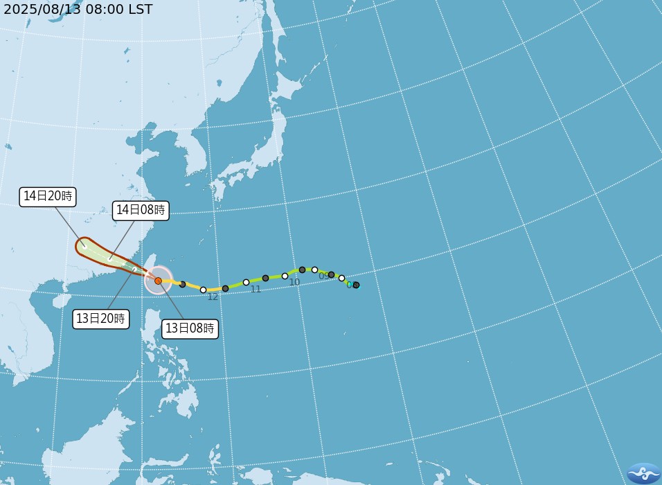 颱風楊柳掀蘭嶼綠島17級風　估下午1時登陸台東