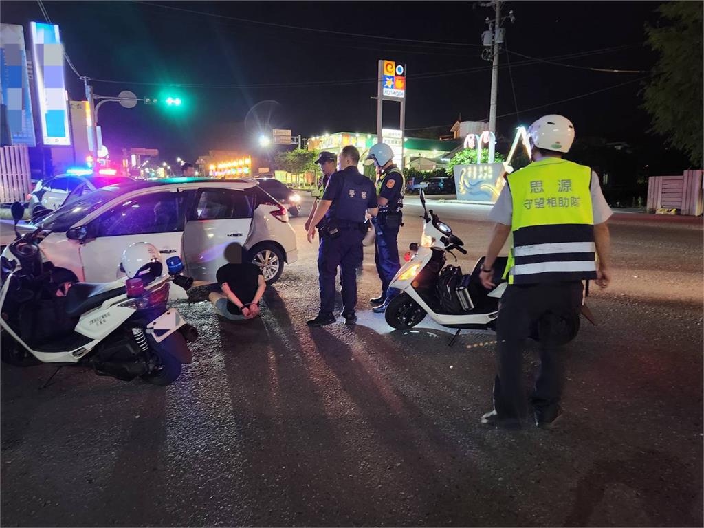 快新聞／宜蘭晚間驚傳槍響！　酒駕男開車衝撞「警轟2槍制伏」