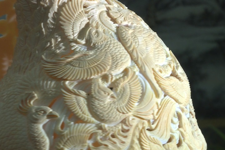 雕刻珊瑚40多年 大師改刻「神奇海螺」
