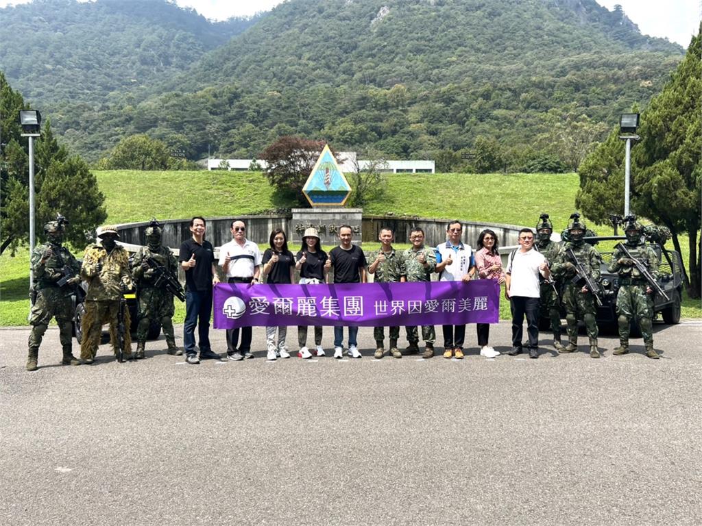 常如山率團敬軍　感謝官兵戍衛疆土辛勞