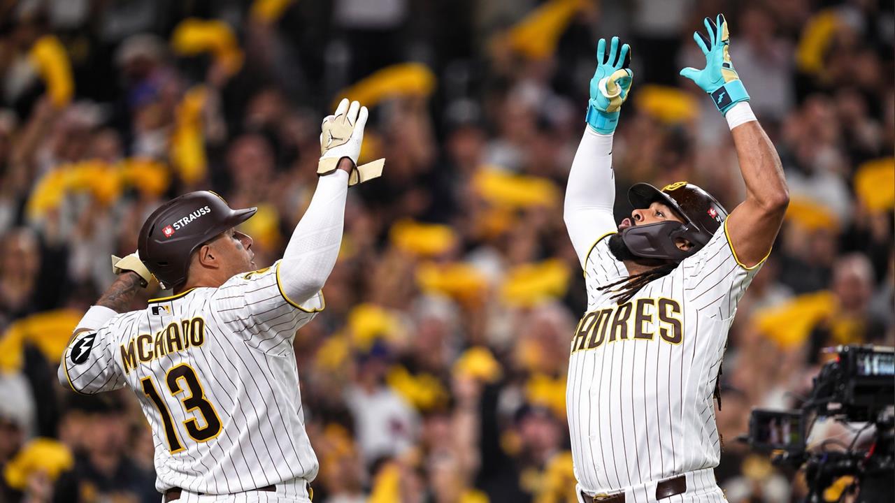 MLB季後賽(影)／小熊慘被打爆！教士3轟狂炸　金恩前6局無安打神壓制