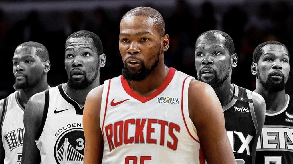 NBA／深夜震撼彈！外媒爆太陽「KD」杜蘭特轉戰火箭　1換8交易包曝光