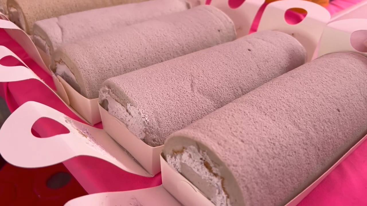 快新聞／春節最甜廟宇！宜蘭慈皇宮「奶凍吃到飽」連發5天　信徒大排長龍