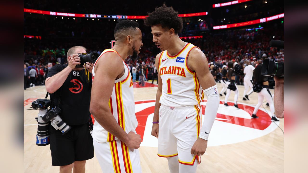 NBA(影)／老鷹主場G3致勝準絕殺！尼克關鍵時刻發生致命失誤108比109吞敗