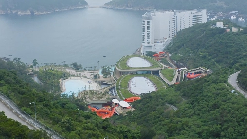 一年四季都能玩水 香港打造全天候水上樂園