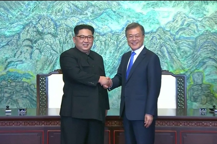終止韓戰、完全非核化 金文會板門店宣言