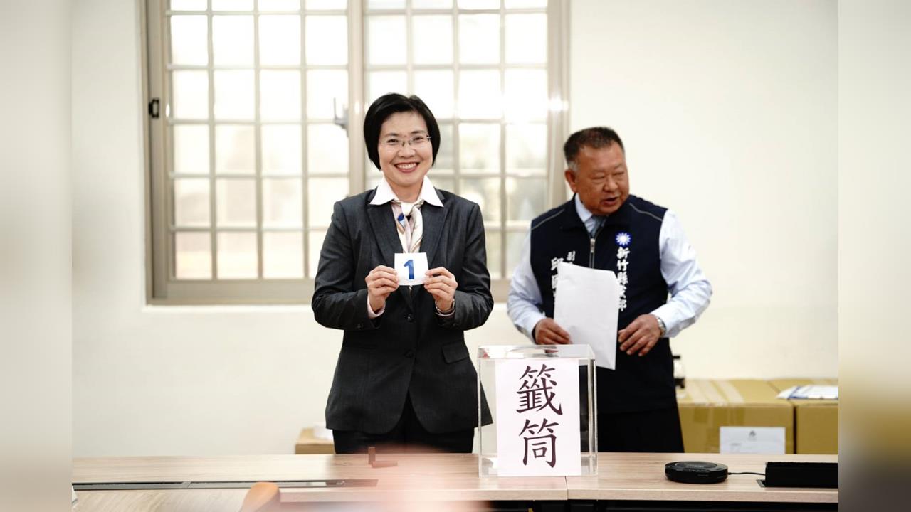 快新聞/稱有重大事證 徐欣瑩喊藍應暫停新竹縣長初選