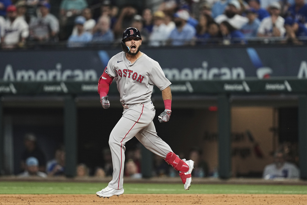 MLB(影)／Abreu關鍵全壘打助紅襪開幕戰勝　單場雙響砲送雙胞胎兒當禮物