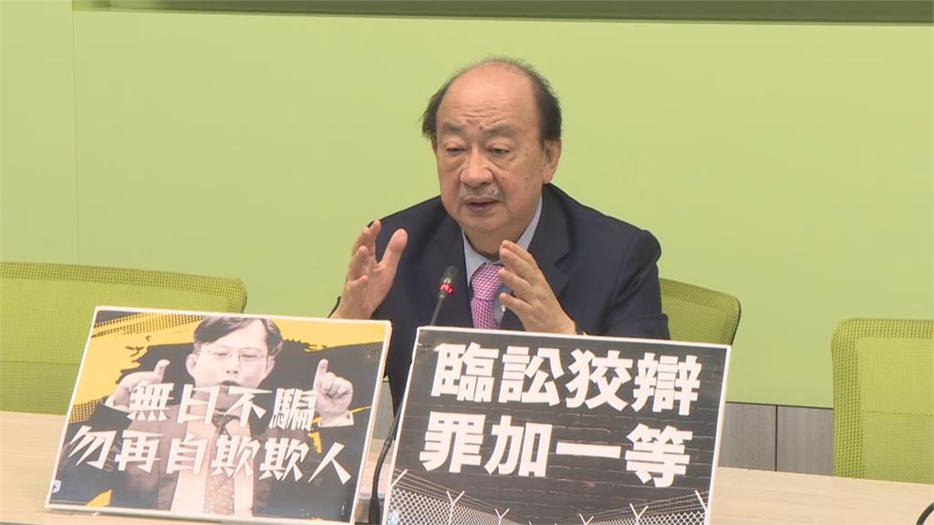 快新聞/覆議案最佳舞台在立院 柯建銘:看藍白神風特攻隊走上政治斷頭台