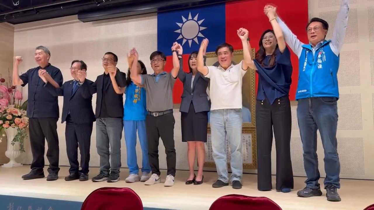 國民黨主席競爭激烈!! 6名候選人首度彰化同台