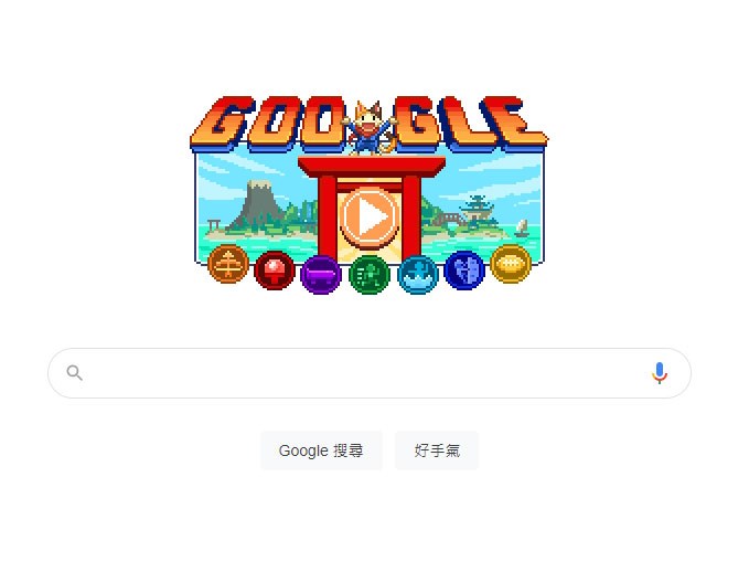 Google東京奧運限定版小遊戲　化身忍者貓對戰天狗、河童