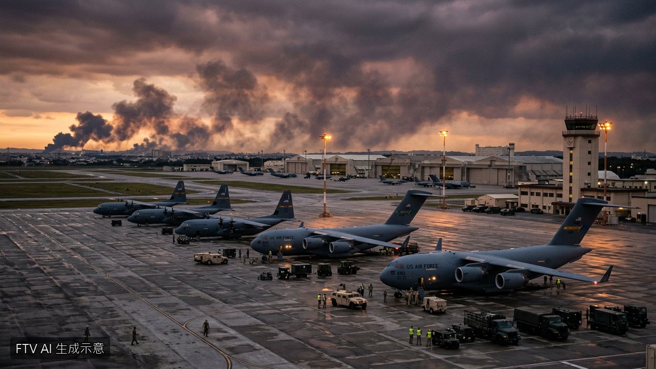 伊朗革命衛隊發射飛彈　聲稱重創約旦機場美軍機