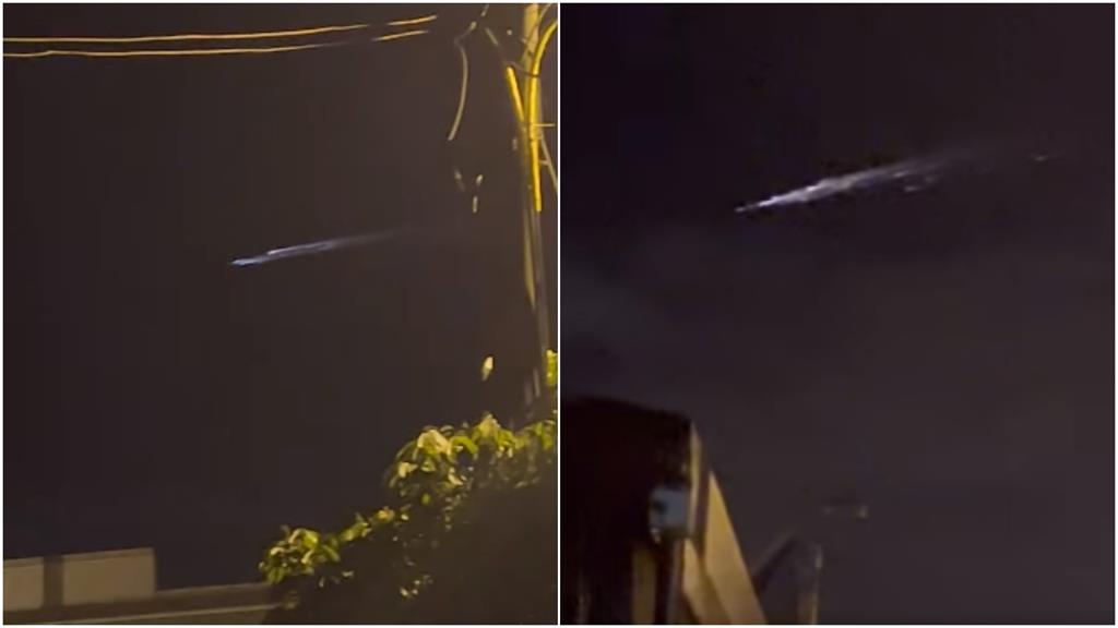 宜蘭夜空突閃過「一道光」　北市天文館解答了：應是火箭殘骸