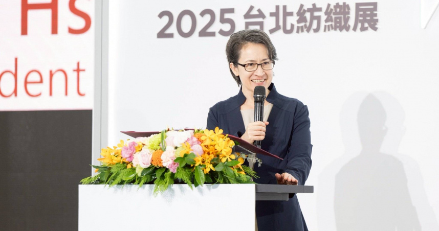 蕭美琴出席台北紡織展開幕　盼讓世界看見臺灣的創新與實力