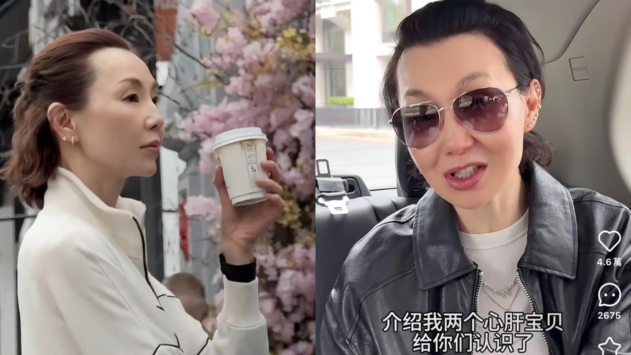 60歲張曼玉「溫馨親子身影」被捕捉!本人認了「心肝寶貝」:是時候介紹…