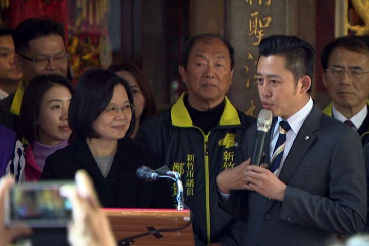 縣市長執政三週年  蔡英文力挺<em>林智堅</em>