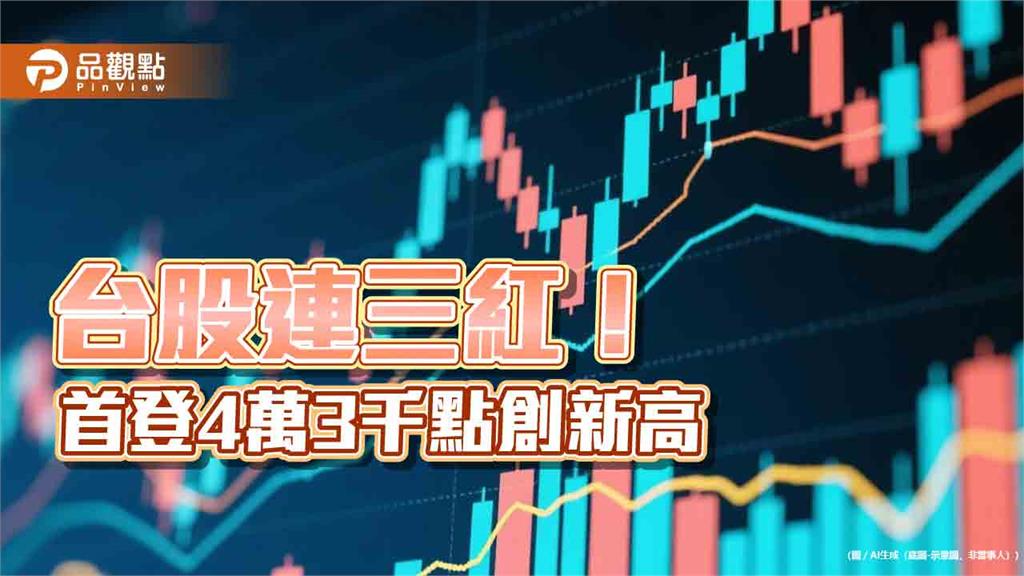 台股狂飆1360點!創新高43628 聯發科、宏碁、00919衝漲停