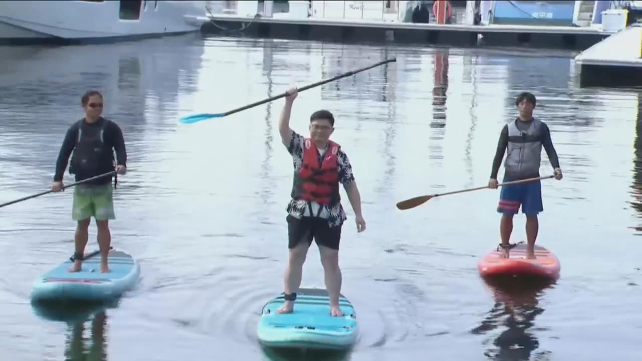 沈伯洋合體賴瑞隆決戰港都　陳其邁：洋流碰上隆捲風