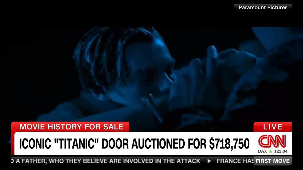 「鐵達尼號」蘿絲的救命門板拍賣　落槌價逾2300萬