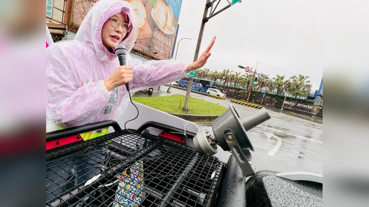 初選順利過關　蔡美華風雨無阻展開汐金萬感謝之旅