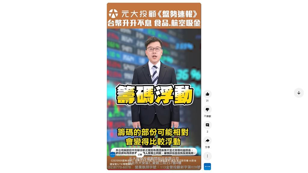 新台幣飆升！央行開記者會 股民下一步看這一關