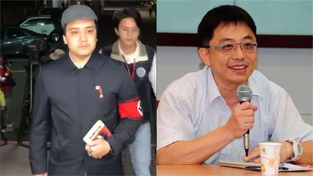 藍青年軍「戴臂章行納粹禮」惹議！學者批「不懂自由底線」：應立法明確禁止