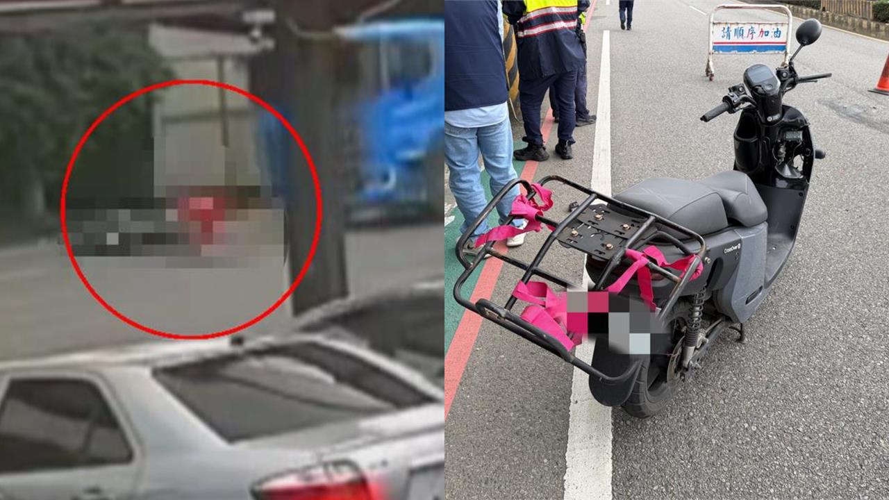 桃園外送員「半路突倒地」遭輾斃！遭傳事故前「超車比中指喪命？」家屬心碎回應了