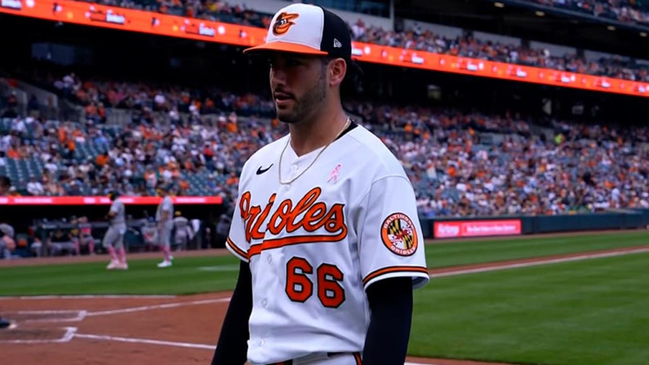 MLB(影)/最有創意寶寶性別揭曉!金鶯菜鳥投手在比賽中為哥嫂公布答案