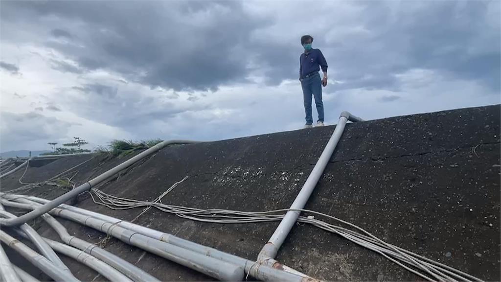 掃到「蘇拉」颱風尾　枋寮海水管線被打斷損失慘
