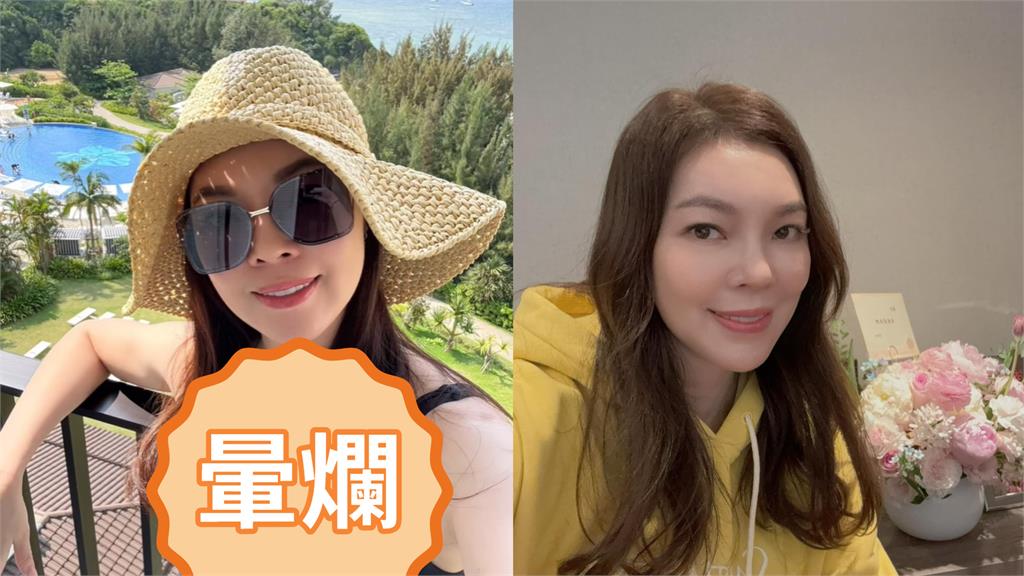 曾馨瑩出國罕曬「超緊背心」大解放！50歲驚人白皙膚況吸全網瘋看