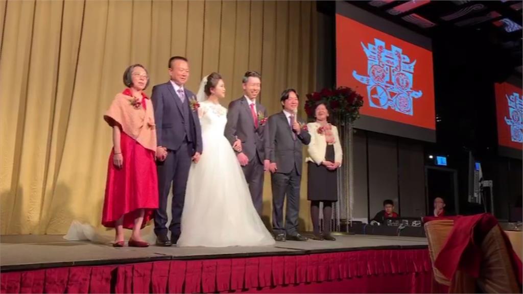 長子婚宴話匣大開 賴清德大爆兒子料