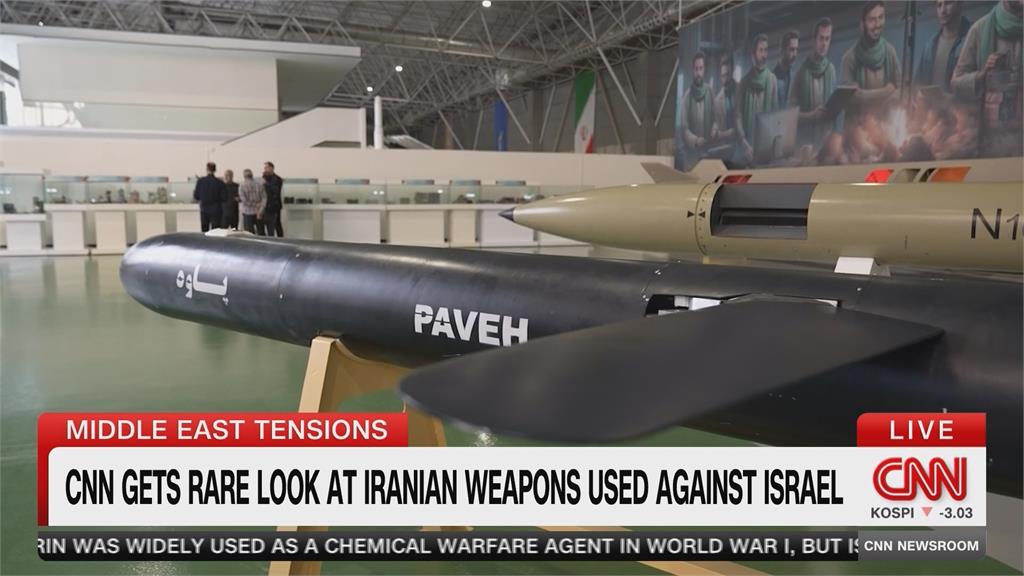 CNN記者前進伊朗　探訪「伊斯蘭革命衛隊」飛彈、無人機