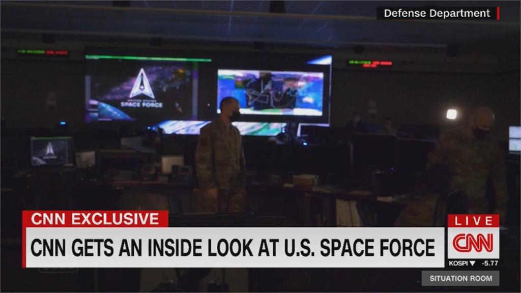 美國太空軍揭秘 CNN前進任務控制中心