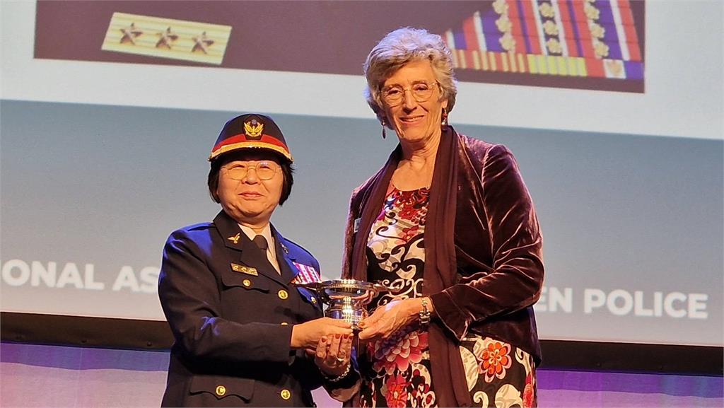 廖美鈴獲IAWP領導統御獎　感性致詞：榮耀屬於所有台灣警察