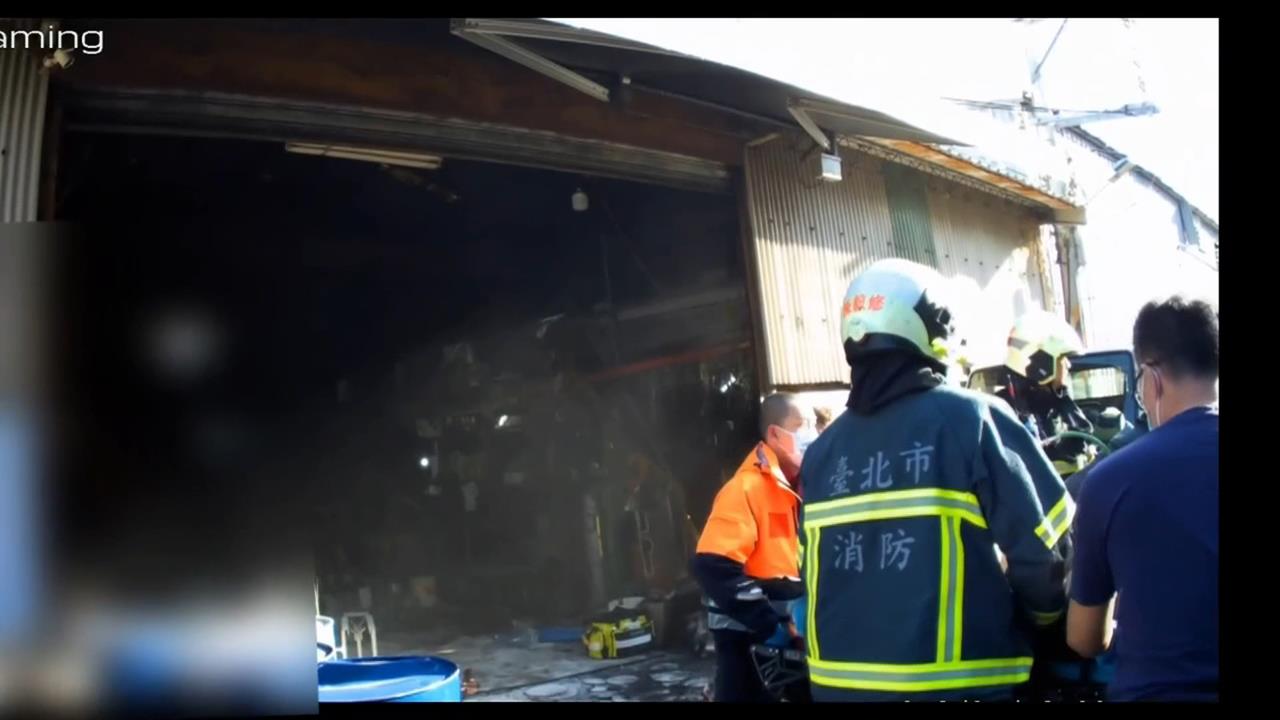 悚！　北市工人"切油桶"突引燃爆炸　瞬間彈飛險喪命