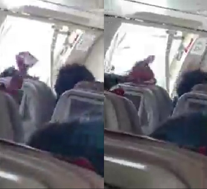 快新聞／強風灌入驚悚畫面曝！韓亞航降落前「機艙門開啟」　6乘客呼吸困難