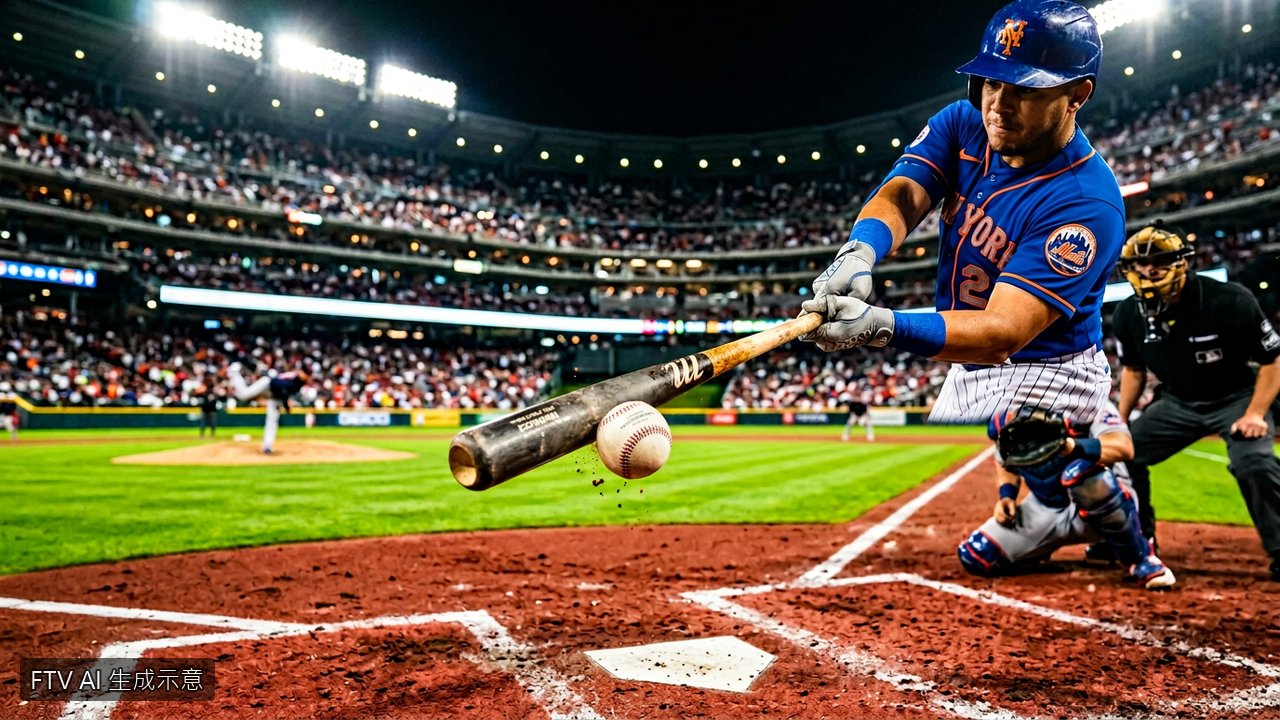 MLB／Ewing開轟猛打賞！大都會8比1痛擊勇士奪系列賽勝利
