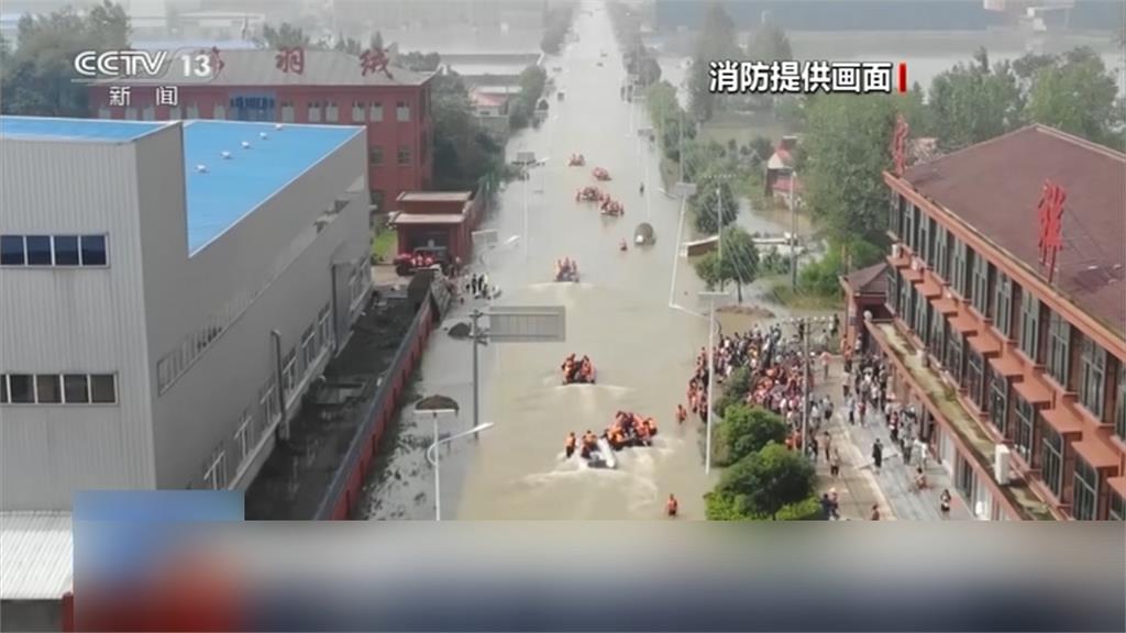 中國暴雨成災！清江河上游大面積土石流 堰塞湖恐隨時潰堤