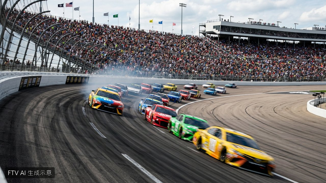 NASCAR塔拉迪加賽事 Chase Briscoe飆速奪桿位